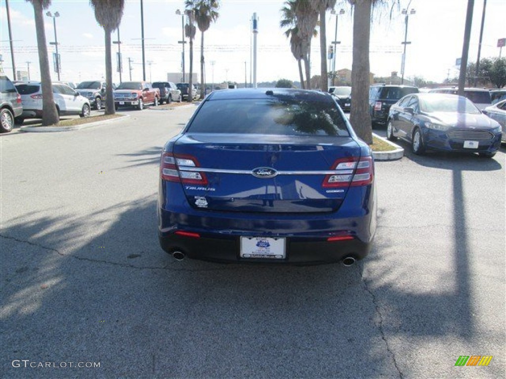 2014 Taurus SE - Deep Impact Blue / Dune photo #9