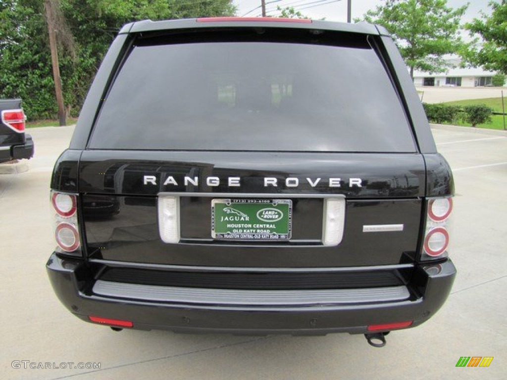 2011 Range Rover Supercharged - Barolo Black / Sand/Jet Black photo #9