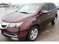 2011 Dark Cherry Pearl Acura MDX Technology  photo #3