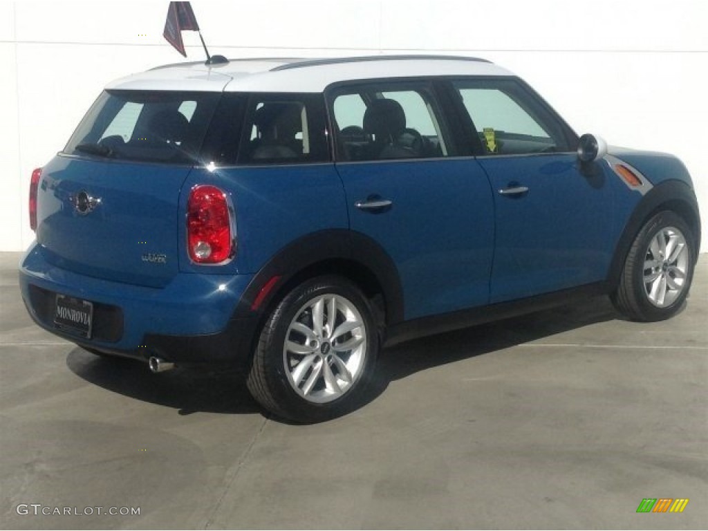 2011 Cooper Countryman - Surf Blue / Carbon Black photo #3