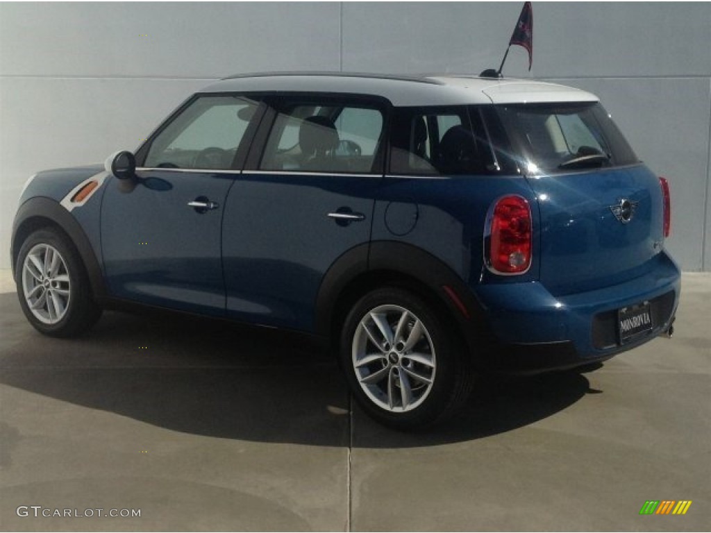2011 Cooper Countryman - Surf Blue / Carbon Black photo #4
