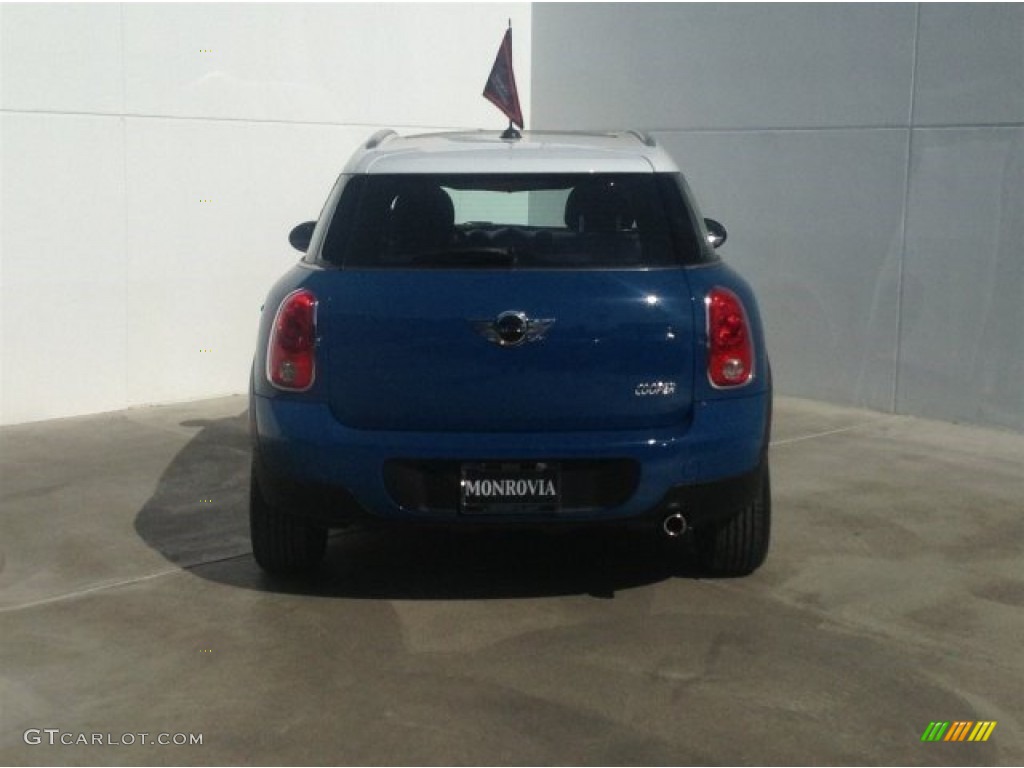 2011 Cooper Countryman - Surf Blue / Carbon Black photo #8