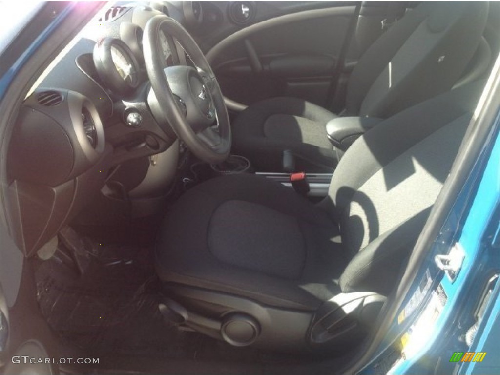 2011 Cooper Countryman - Surf Blue / Carbon Black photo #13