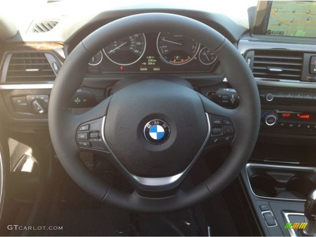 2014 3 Series 328i Sedan - Liquid Blue Metallic / Black photo #9