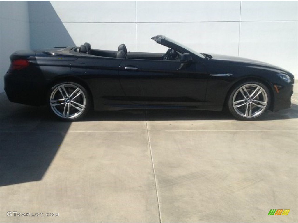 2014 6 Series 650i Convertible - Black Sapphire Metallic / Black photo #2