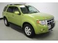 2012 Lime Squeeze Metallic Ford Escape Hybrid Limited  photo #6