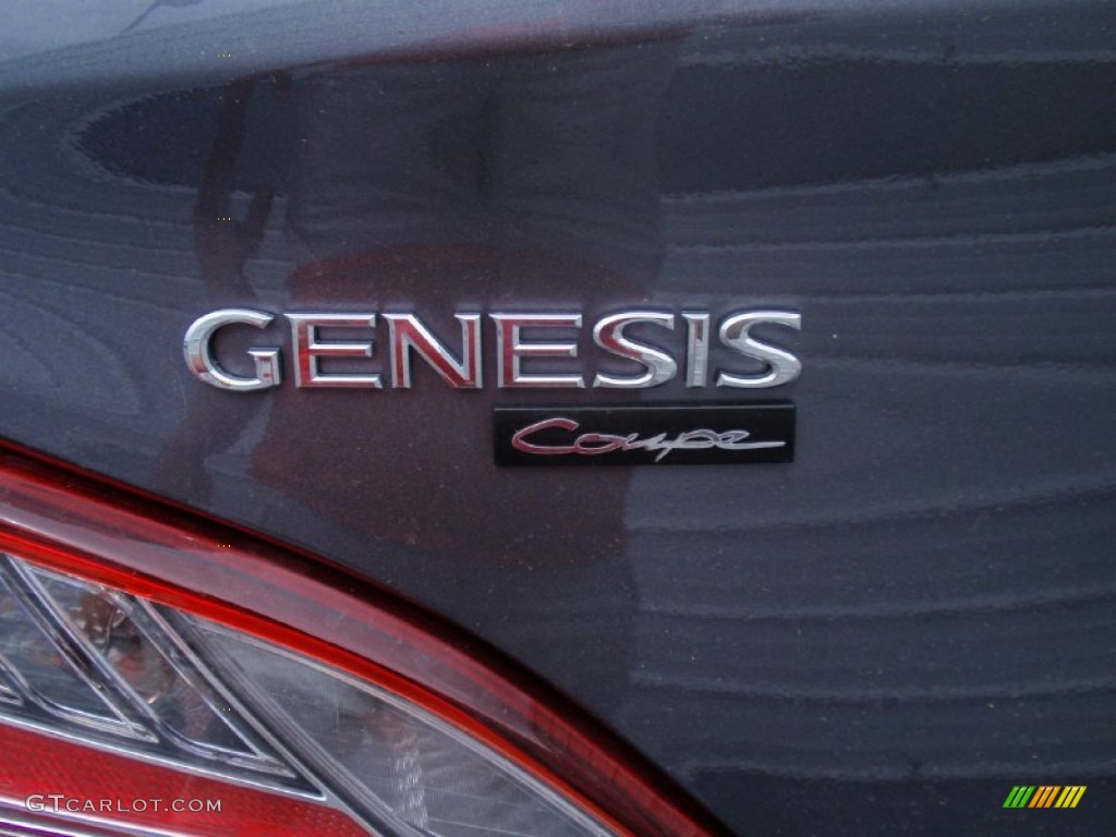 2014 Genesis Coupe 3.8L R-Spec - Empire State Gray / R-Spec Black/Red photo #14