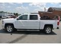 2014 Summit White Chevrolet Silverado 1500 LTZ Crew Cab 4x4  photo #3