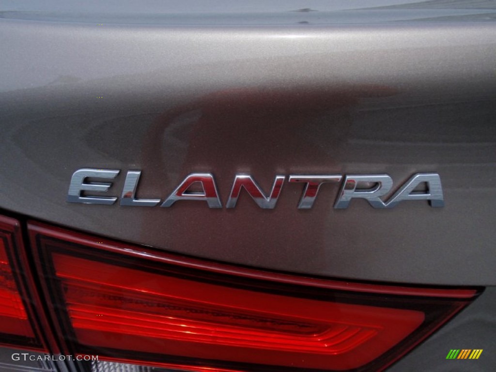 2014 Elantra Limited Sedan - Bronze / Black photo #14