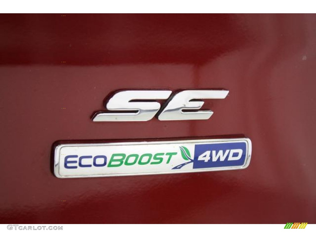 2013 Escape SE 2.0L EcoBoost 4WD - Ruby Red Metallic / Medium Light Stone photo #11
