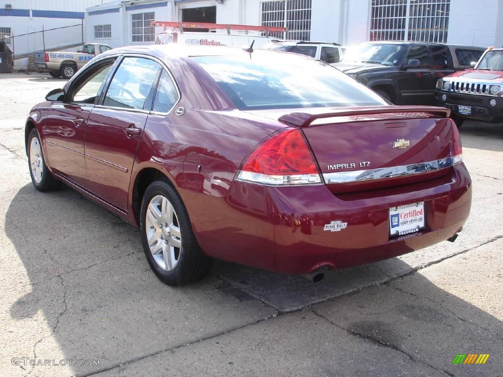 2006 Impala LTZ - Sport Red Metallic / Ebony Black photo #5