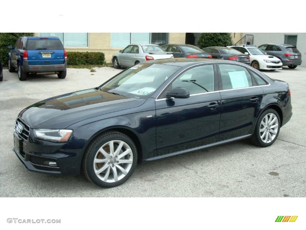 Moonlight Blue Metallic 2014 Audi A4 2.0T quattro Sedan Exterior Photo #93480127