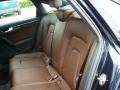 Chestnut Brown/Black Rear Seat Photo for 2014 Audi A4 #93480142