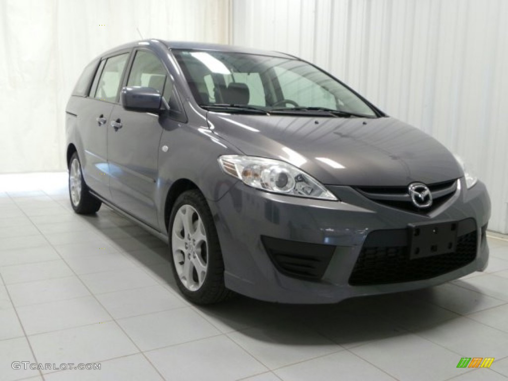 2009 MAZDA5 Sport - Galaxy Gray Mica / Black photo #1