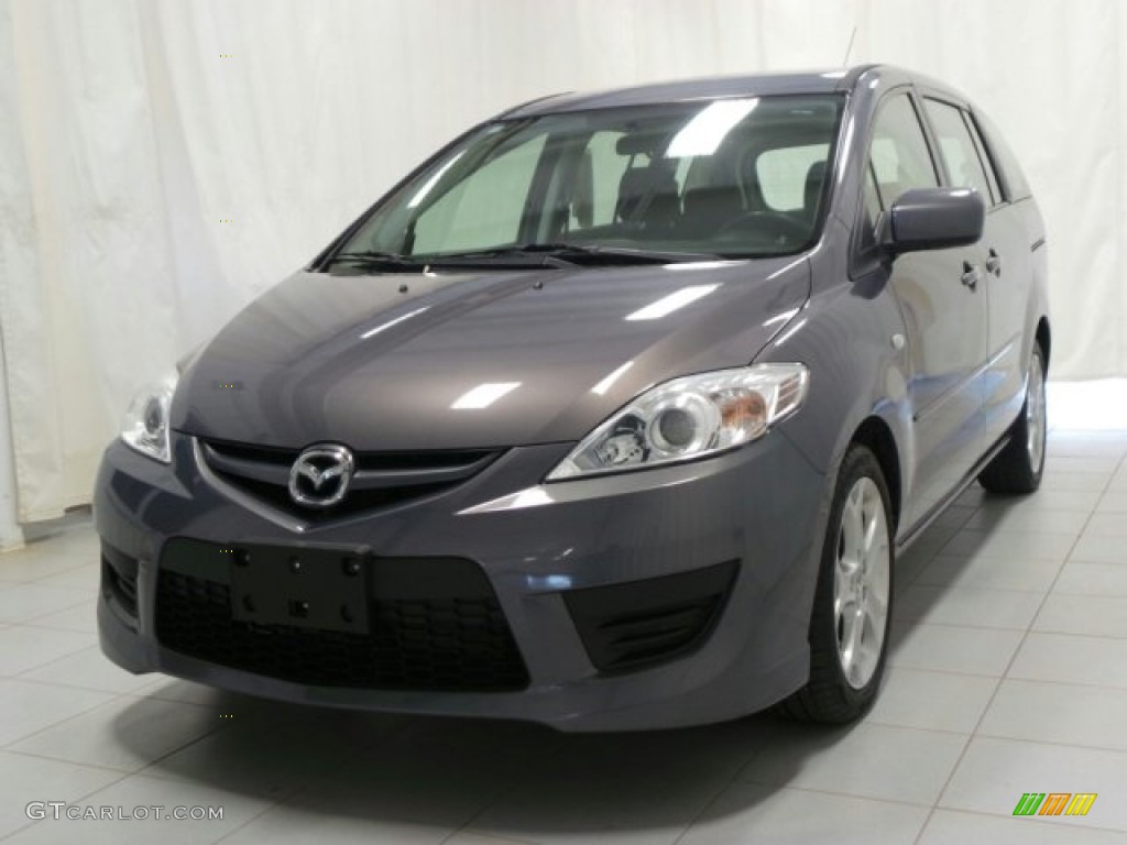 2009 MAZDA5 Sport - Galaxy Gray Mica / Black photo #2