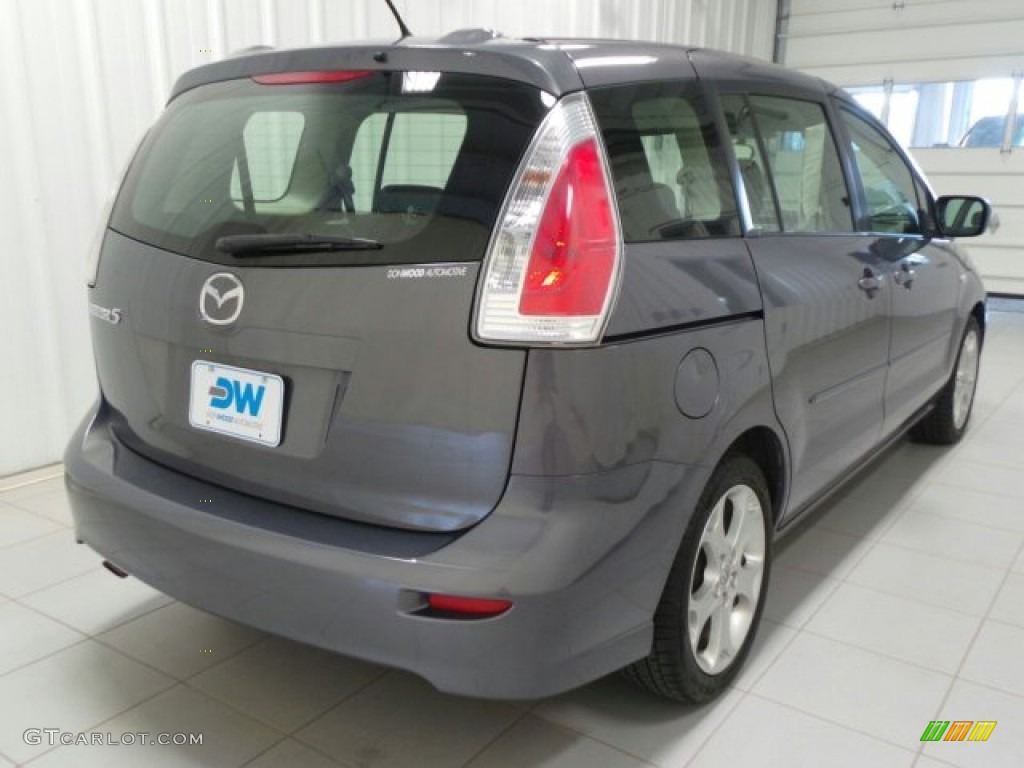 2009 MAZDA5 Sport - Galaxy Gray Mica / Black photo #3