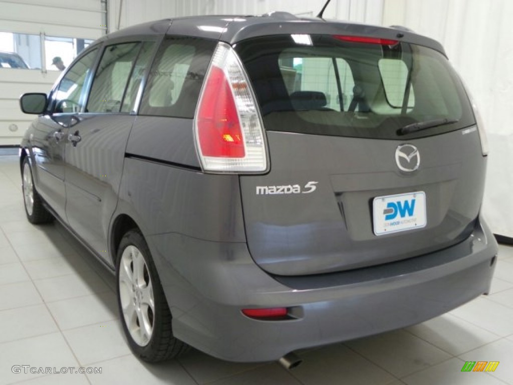 2009 MAZDA5 Sport - Galaxy Gray Mica / Black photo #4
