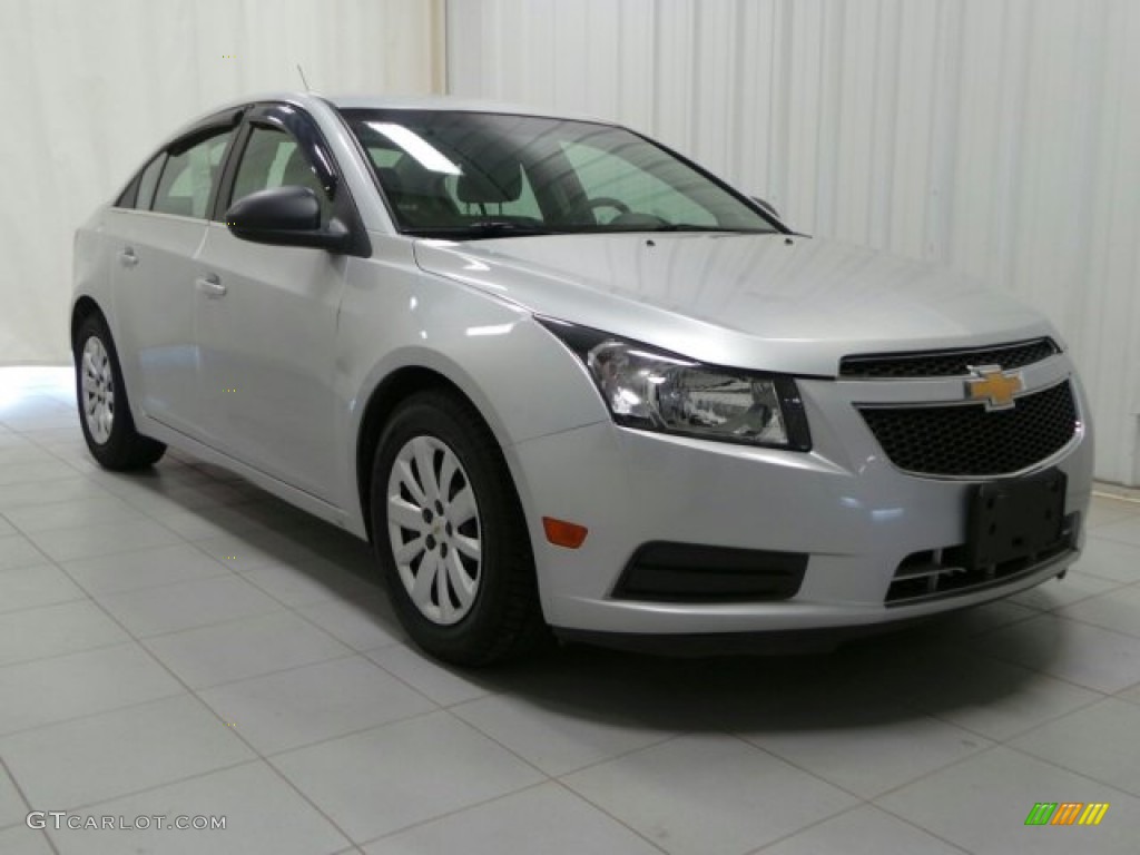 Silver Ice Metallic 2011 Chevrolet Cruze LS Exterior Photo #93481432