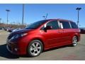 2013 Salsa Red Pearl Toyota Sienna SE  photo #3