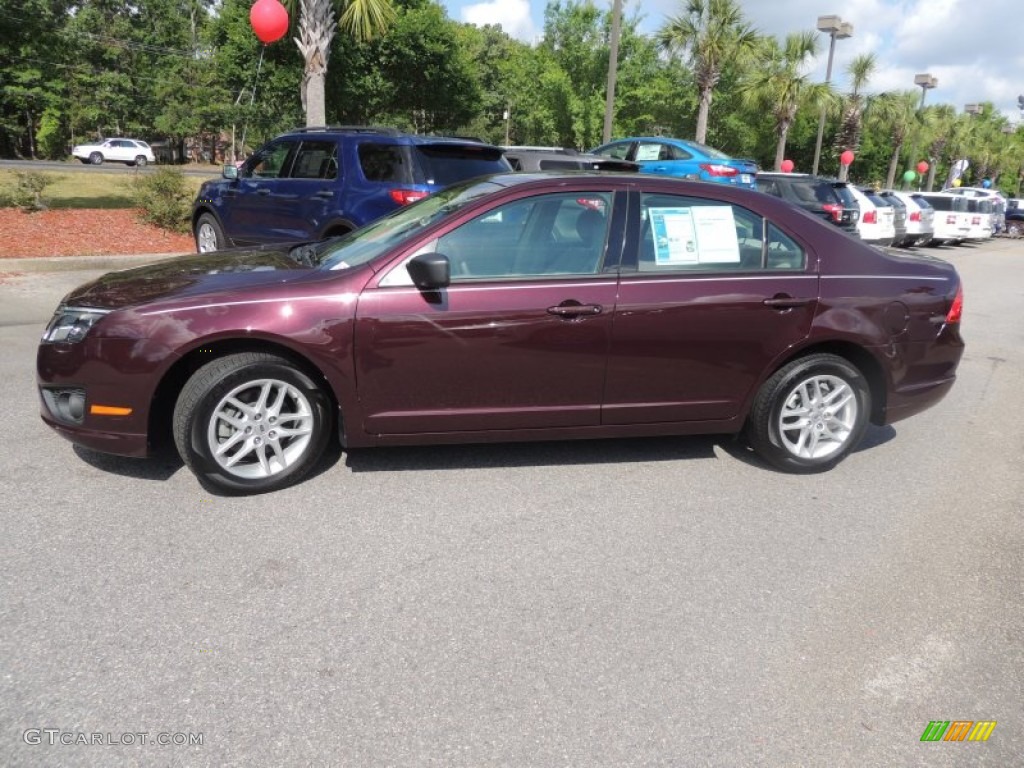 Bordeaux Reserve Metallic 2012 Ford Fusion S Exterior Photo #93484243