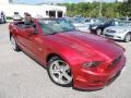 2014 Ruby Red Ford Mustang GT Convertible  photo #1