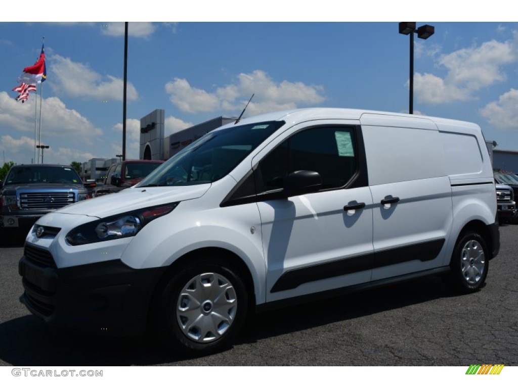 2014 Transit Connect XL Van - Frozen White / Charcoal Black photo #3
