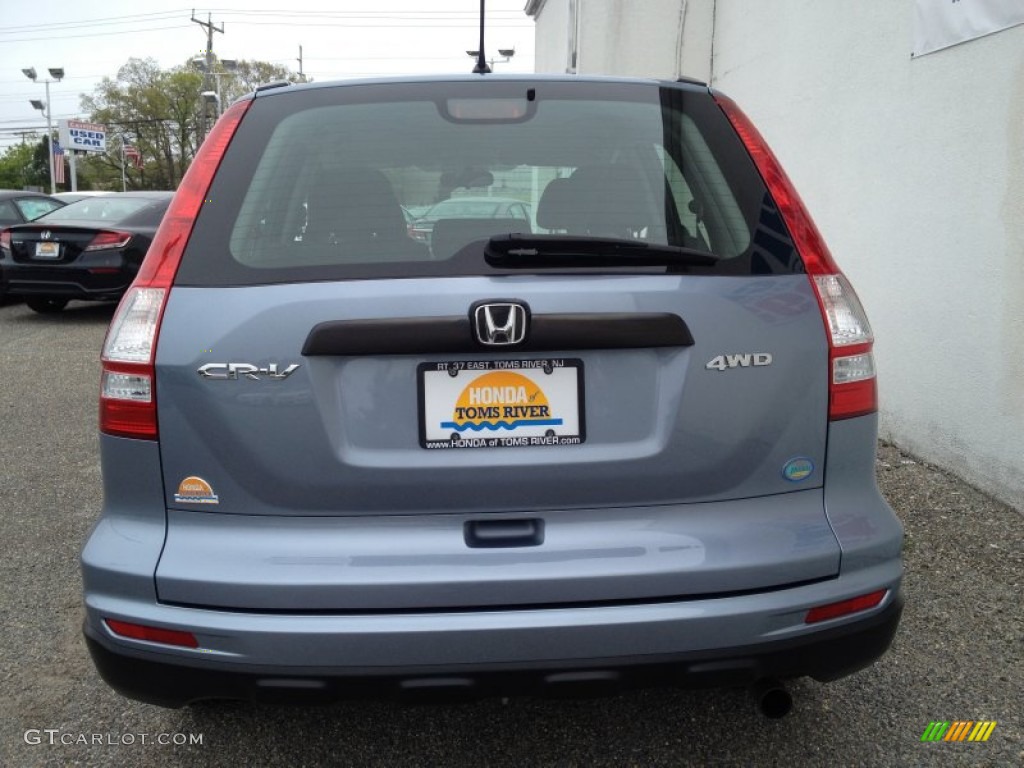 2011 CR-V LX 4WD - Glacier Blue Metallic / Gray photo #8