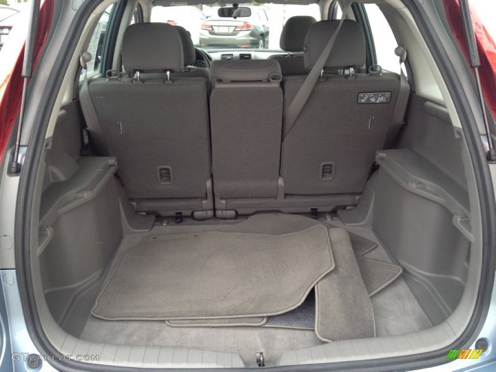 2011 CR-V LX 4WD - Glacier Blue Metallic / Gray photo #9