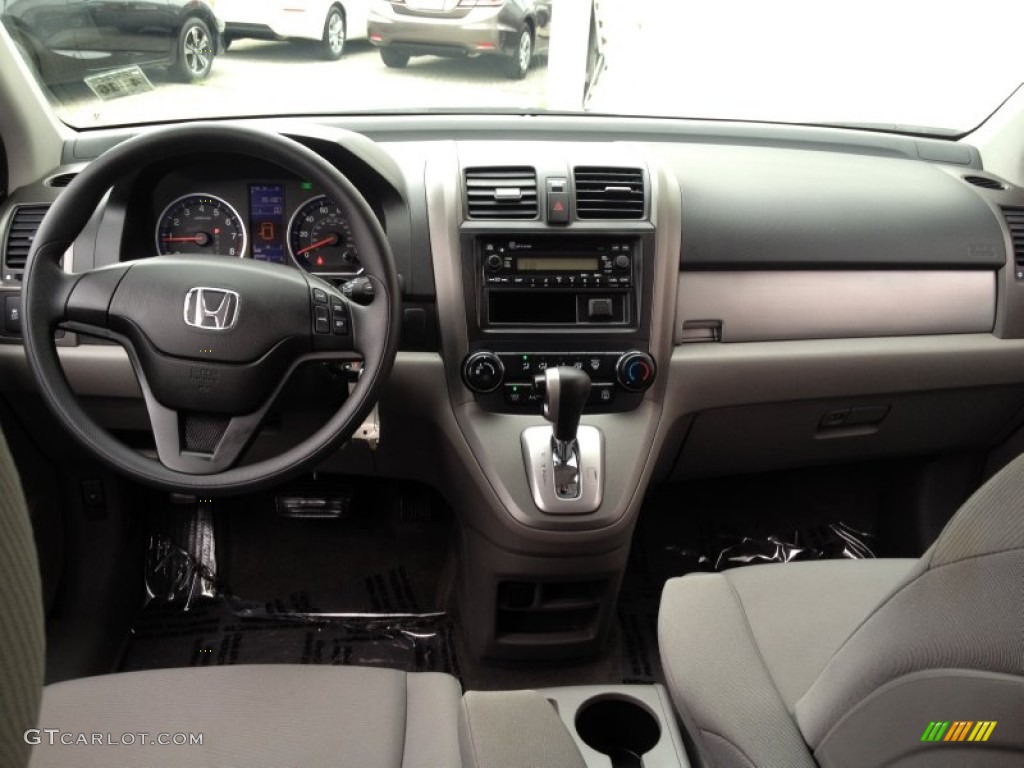 2011 CR-V LX 4WD - Glacier Blue Metallic / Gray photo #12