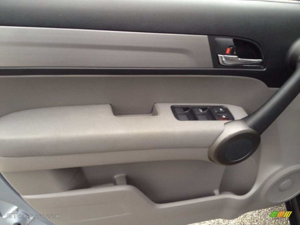 2011 CR-V LX 4WD - Glacier Blue Metallic / Gray photo #14