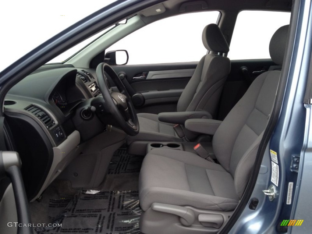 2011 CR-V LX 4WD - Glacier Blue Metallic / Gray photo #15