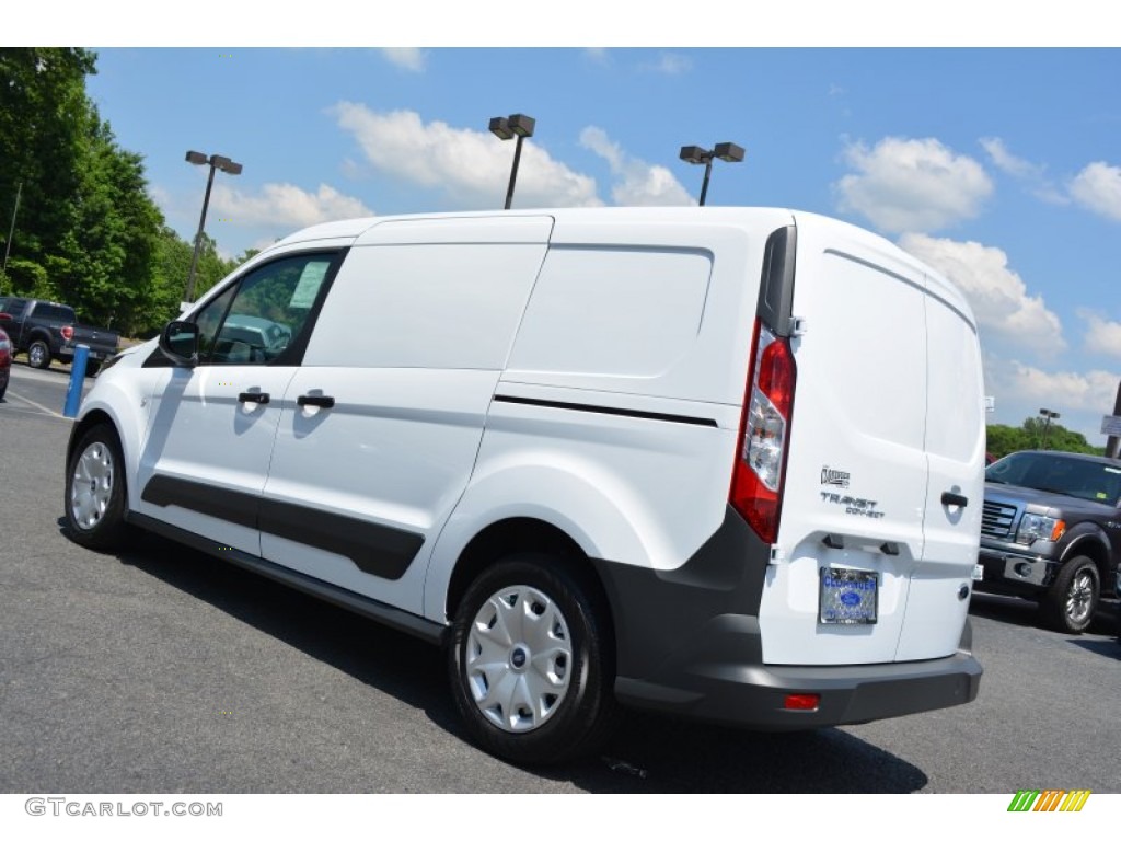 2014 Transit Connect XL Van - Frozen White / Charcoal Black photo #23