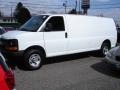 2008 Summit White Chevrolet Express 2500 Extended Cargo Van  photo #3