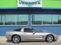 2000 Light Pewter Metallic Chevrolet Corvette Coupe  photo #1