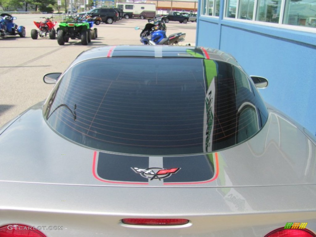 2000 Corvette Coupe - Light Pewter Metallic / Light Gray photo #5