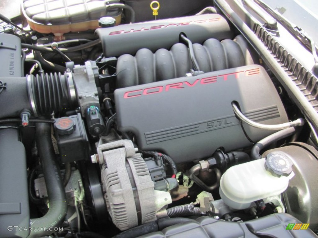 2000 Chevrolet Corvette Coupe 5.7 Liter OHV 16 Valve LS1 V8 Engine Photo #93488837
