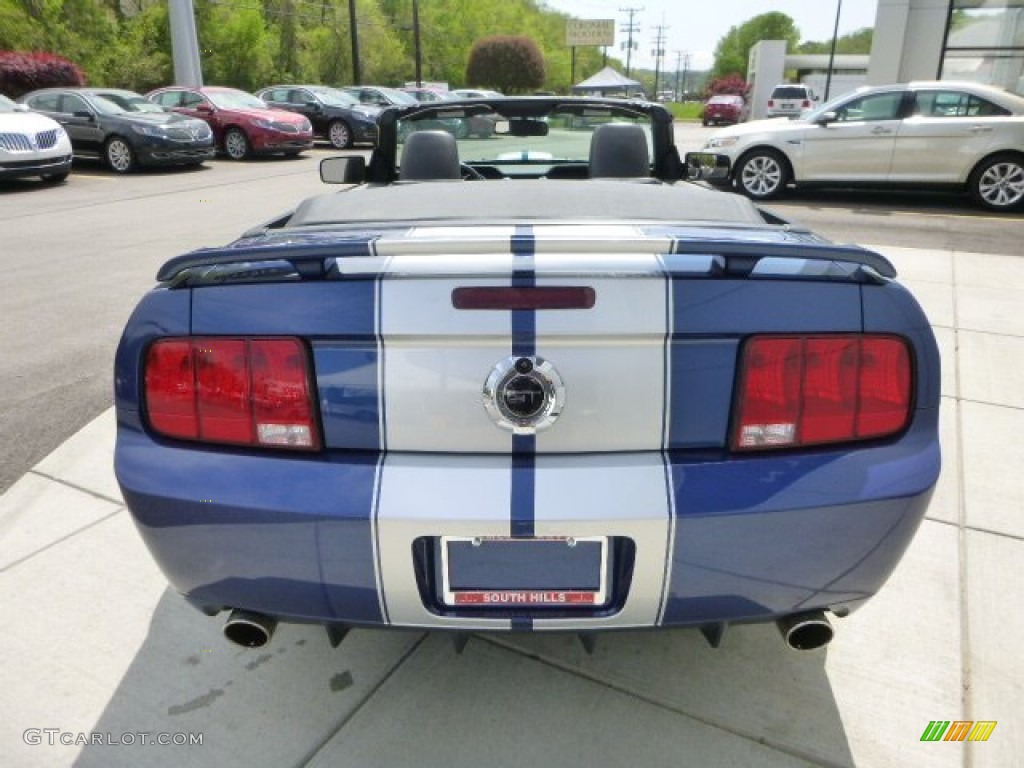 2007 Mustang GT/CS California Special Convertible - Vista Blue Metallic / Black/Dove Accent photo #4