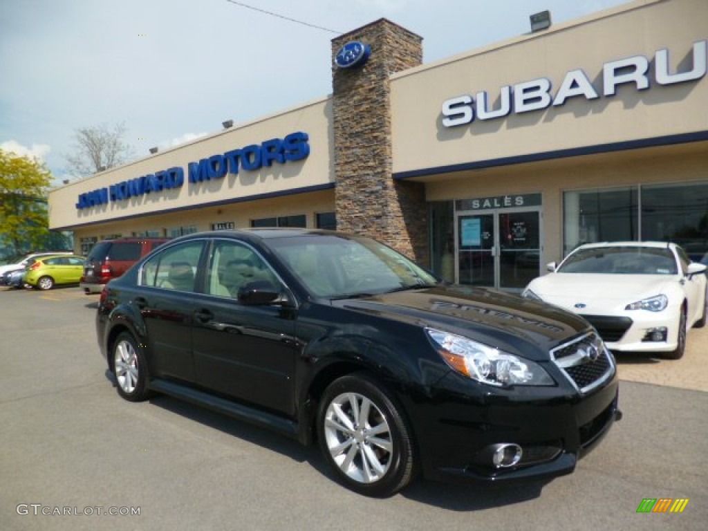 Crystal Black Silica Subaru Legacy