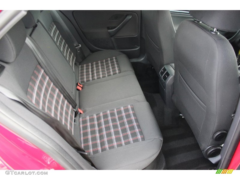 Interlagos Plaid Cloth Interior 2010 Volkswagen Jetta TDI Cup Street Edition Photo #93490034