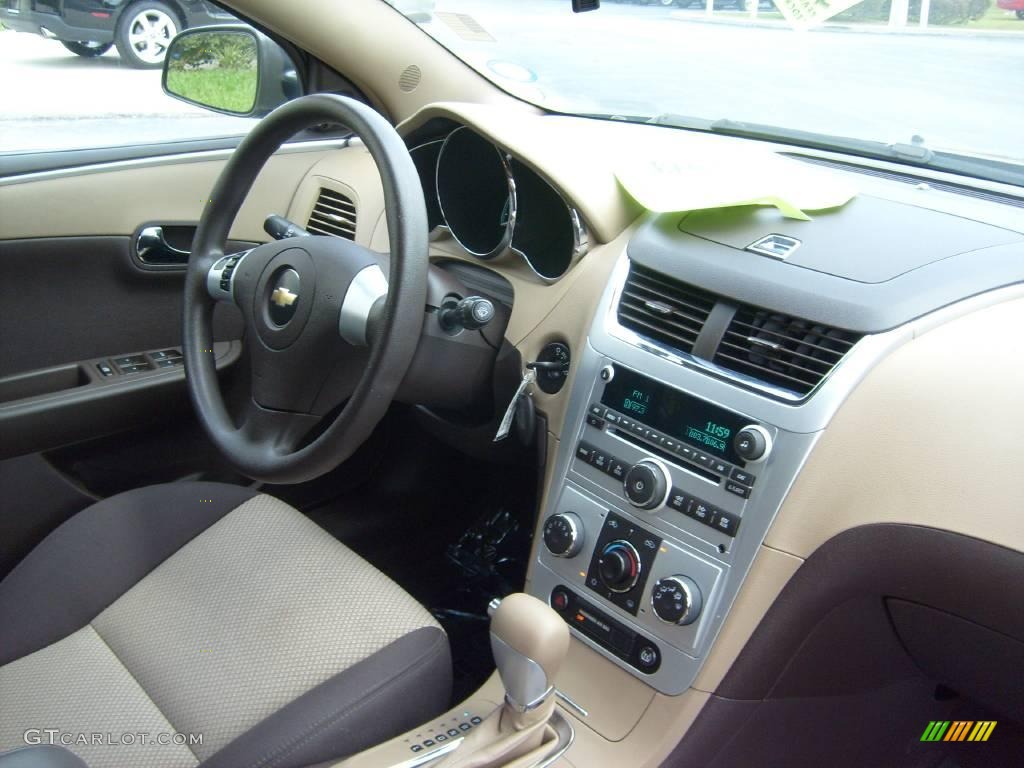 2008 Malibu LS Sedan - Amber Bronze Metallic / Cocoa/Cashmere Beige photo #17