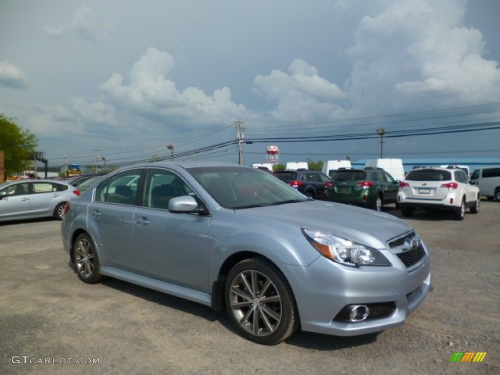 Ice Silver Metallic Subaru Legacy