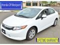Taffeta White - Civic LX Sedan Photo No. 1