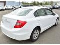 Taffeta White - Civic LX Sedan Photo No. 6