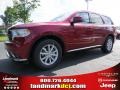 2014 Deep Cherry Red Crystal Pearl Dodge Durango SXT  photo #1