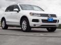 Pure White 2014 Volkswagen Touareg TDI Lux 4Motion
