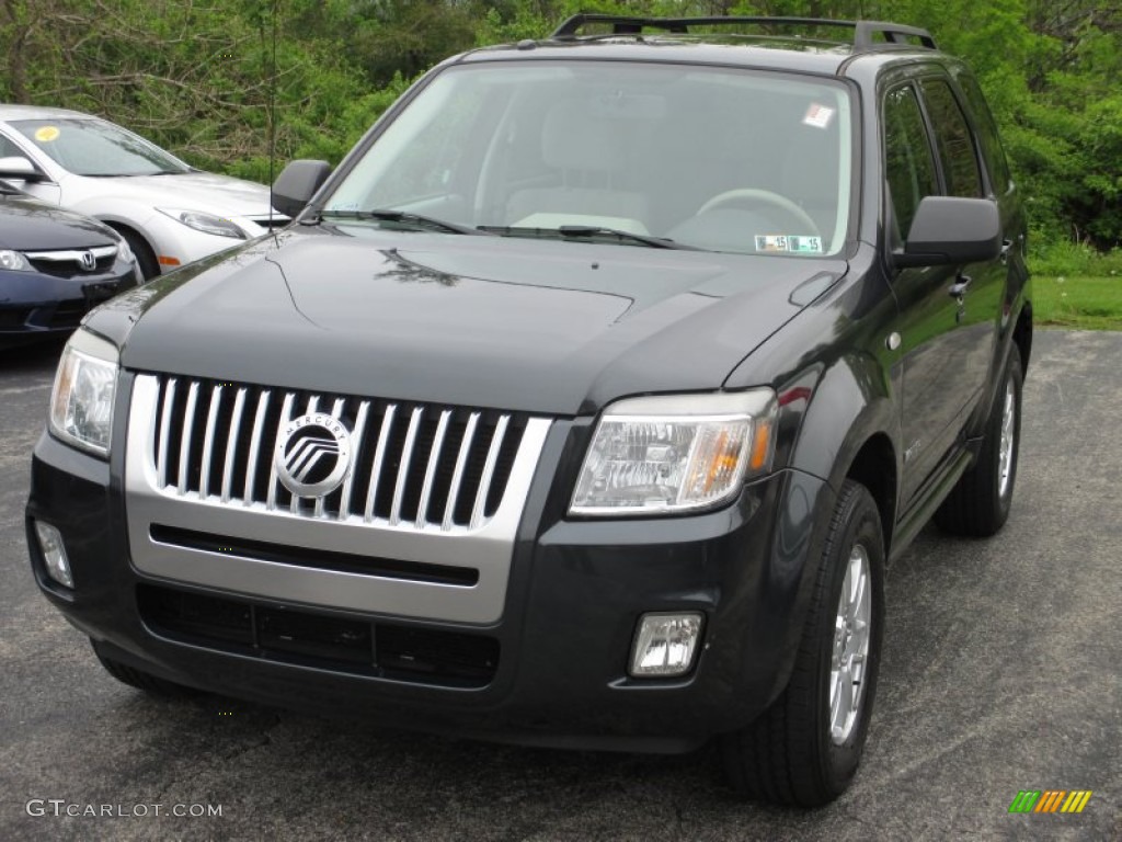 2008 Mariner V6 4WD - Tungsten Grey Metallic / Stone photo #4