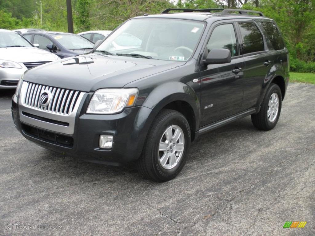 2008 Mariner V6 4WD - Tungsten Grey Metallic / Stone photo #5