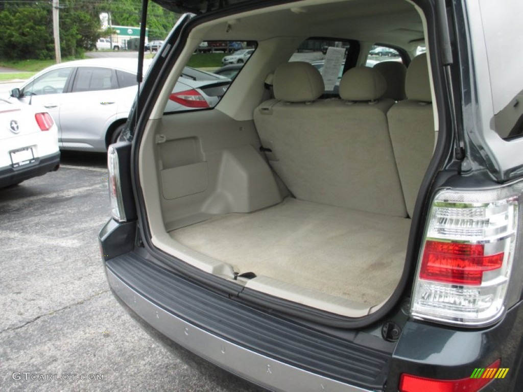 2008 Mariner V6 4WD - Tungsten Grey Metallic / Stone photo #11
