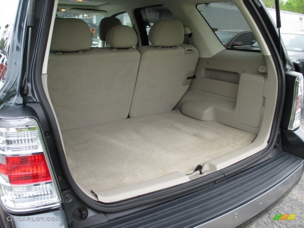 2008 Mariner V6 4WD - Tungsten Grey Metallic / Stone photo #12