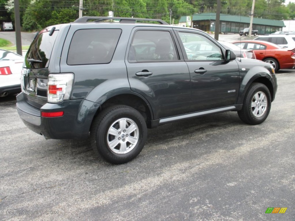 2008 Mariner V6 4WD - Tungsten Grey Metallic / Stone photo #14